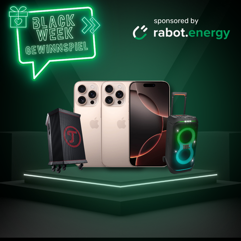 Black Week Gewinnspiel Rabot Energy