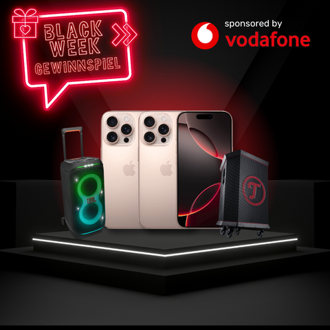 Black Week Gewinnspiel Vodafone